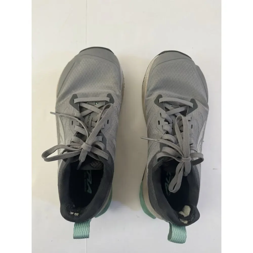 Altra Lone Peak 9 **FLAWS Womens Size 6 WIDE Trail Sneakers Gray Running Shoes